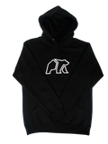 Premium Black Embroidered Hoodie