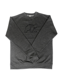 Premium Charcoal Long Sleeve Crewneck